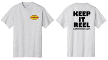 Load image into Gallery viewer, T-shirt with CT logo screen printed on front and back
