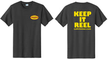 Load image into Gallery viewer, T-shirt with CT logo screen printed on front and back

