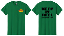 Load image into Gallery viewer, T-shirt with CT logo screen printed on front and back
